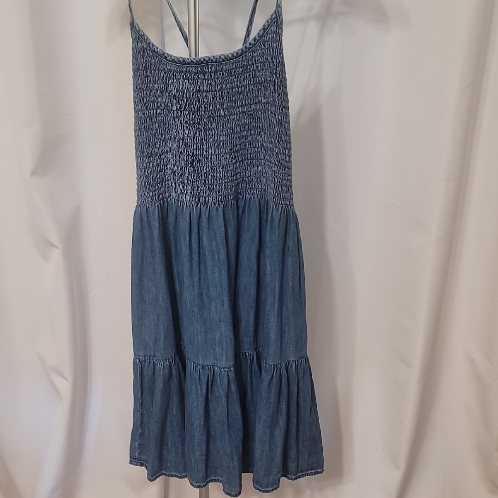 GAP Blue Denim Mini Dress